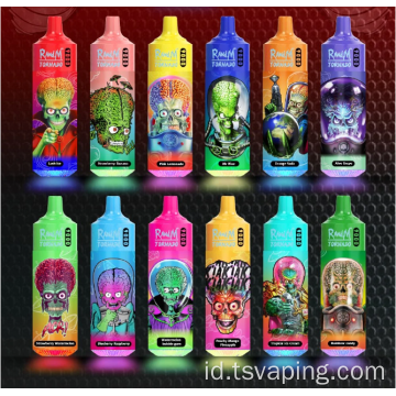Vape sekali pakai 9000 puff grosir vape rechargeable vape